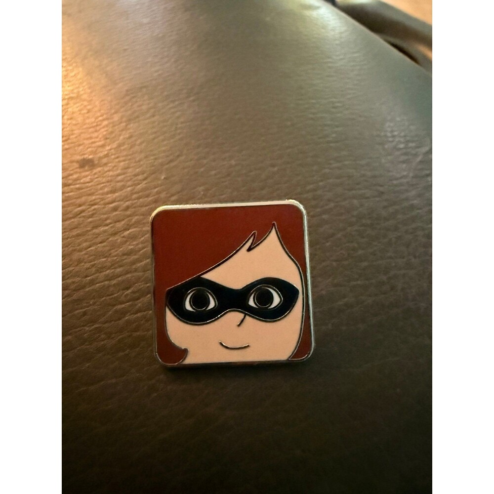 Ms Incredible from The Incredibles Square Disney Pin